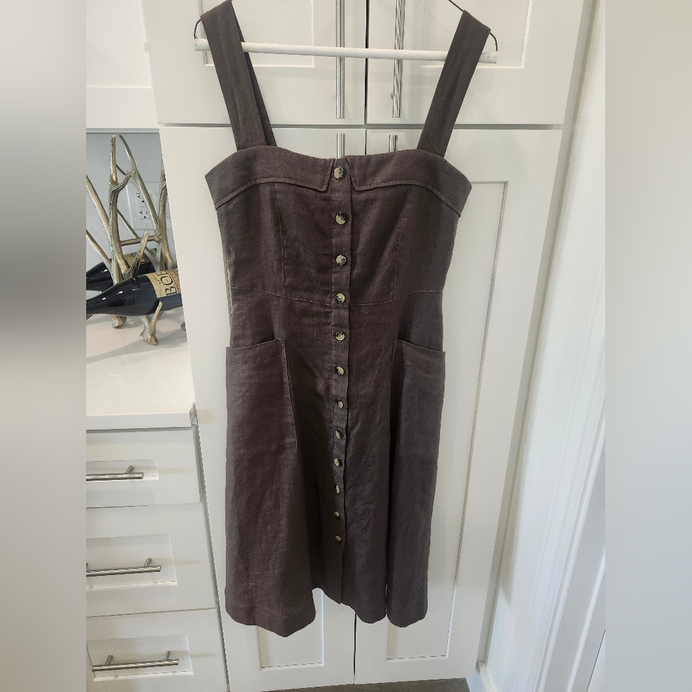 Caroll Paris Linen Dress